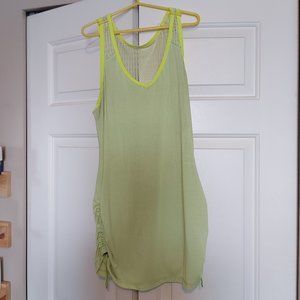Lululemon Acid Yellow Ratchet Tank